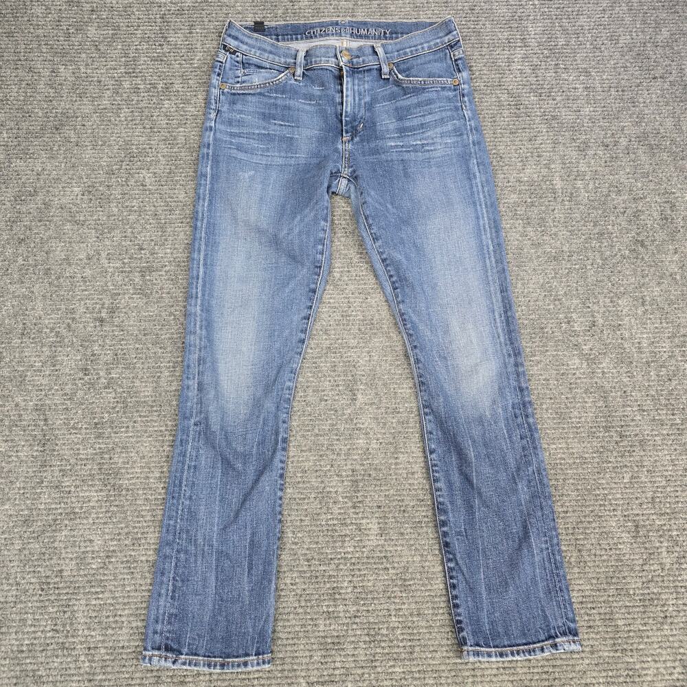 Citizens of Humanity CofH Jeans Womens 27 Straight Leg Medium Wash